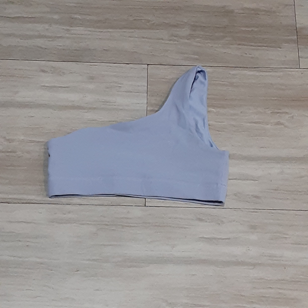 Glyder Lavender One-Shoulder Top